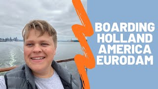 Boarding Holland America