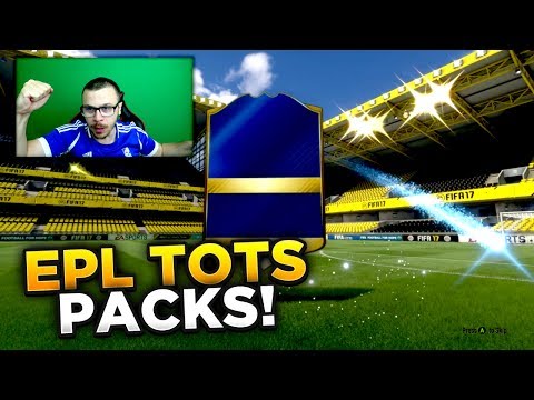 MY BEST FIFA 17 PACK! INCREDIBLE EPL TOTS WALKOUT !!! FIFA 17 ULTIMATE TEAM TEAM OF THE SEASON