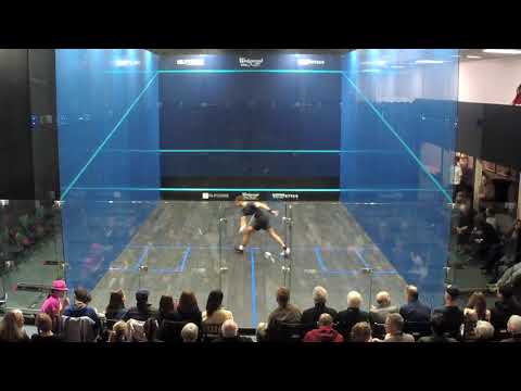 Squash Exhibition: James Willstrop vs. Mostafa Asal at the Seattle Athletic Club Downtown