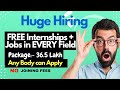 Online Job Opportunity For College Students Work From Home Paid Internships Latest Jobs 2021