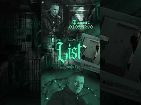 EGON X MAŁY DZB - LIST  PROD. KRISO