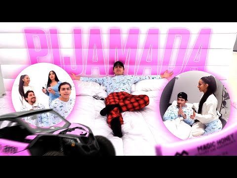 I had a sleepover with Willito and Jayline 😴🤣