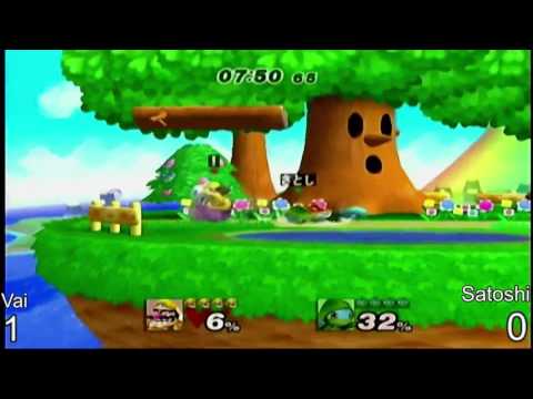 Xanadu Spring Arcadian PM Winner's Semis: Vai (Wario) vs Satoshi (Wolf, Squirtle)