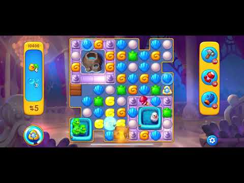 Fishdom Hard level 10406 no boosters フィッシュダム ハード