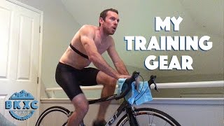 My bike training gear, January 2017