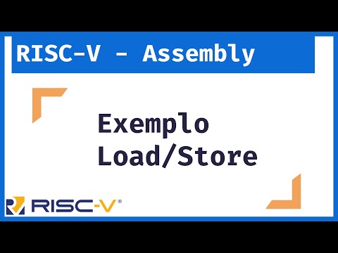 RISC-V - Me Salva Linguagem Assembly: Exemplo de Execução das Instruções Load e Store