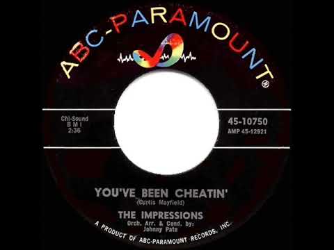 1965 HITS ARCHIVE: You’ve Been Cheatin’ - Impressions (mono 45)
