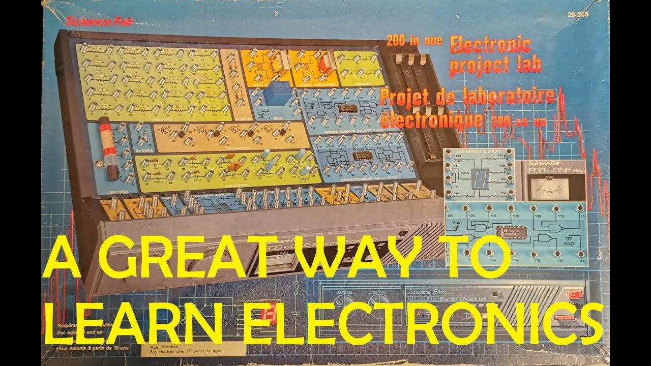 Radio Shack Science Fair 200 in 1 electronics project lab - Is it just for kids?