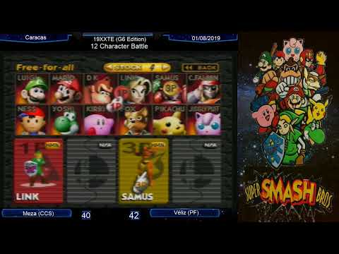 David Meza - Heavy (P1) vs Véliz - LzerØ (P3) SSB64VE 12 Character Battle