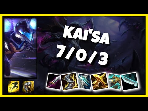 Kai'Sa vs Ezreal TURKISH Challenger BOT (7/0/3) - v11.5