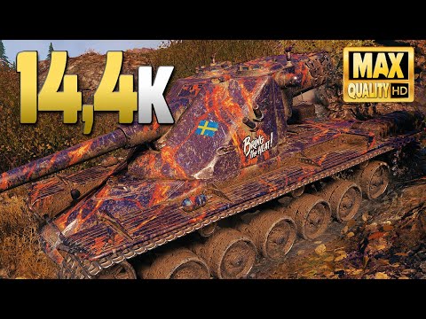 Kranvagn: 14.4k & what is the team doing? World of Tanks