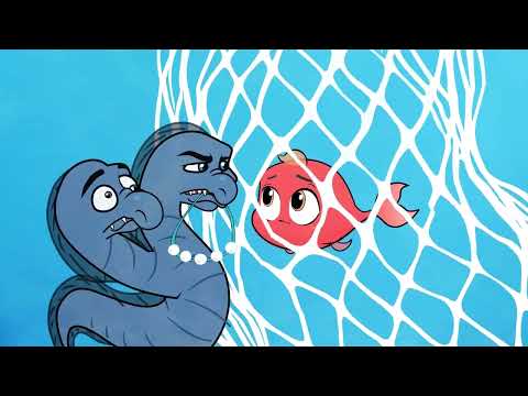 La Petite Sirène et le Poisson Rouge | Conte | Dessin Animé avec @lesptitszamis