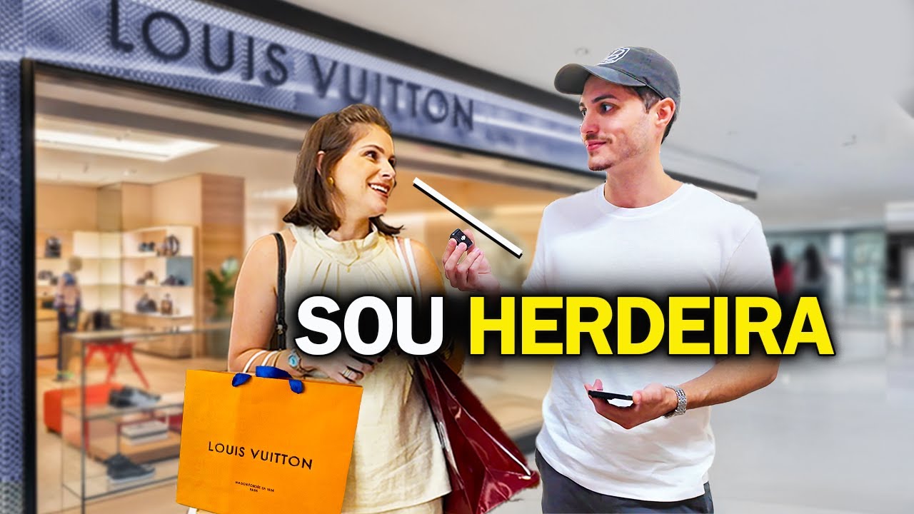 Perguntando a Profissão de Clientes da Louis Vuitton