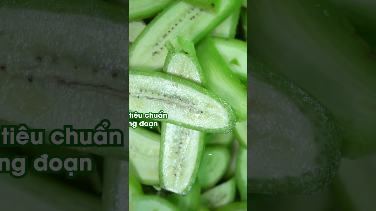 The production process of Goce Green Banana Power