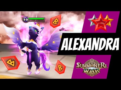He Always Picks This Monster First. VIO Alexandra (Dark Unicorn) in Summoners War