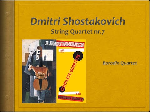 Shostakovich, String Quartet 7 - Video Score - Borodin Quartet