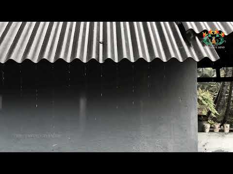 Night Rain In Springtime - 09 Hours of Crickets, frogs, rain, owls, chimes and Rain Sleep Sounds