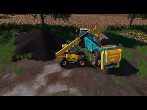 SPREADING COMPOST ON OUR FIELD AND NEW TRACTOR  | Chellington Valley| Farming Simulator 19 | -ep 9