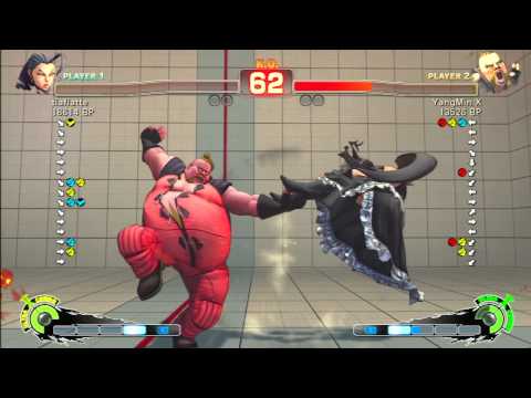 SSF4 Rank Match  tiaflatte (RO)  vs  YangMin X (RU)