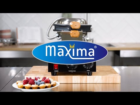 Maxima Gastro Waffelmacher - 1 Stücke - Blasenmuster