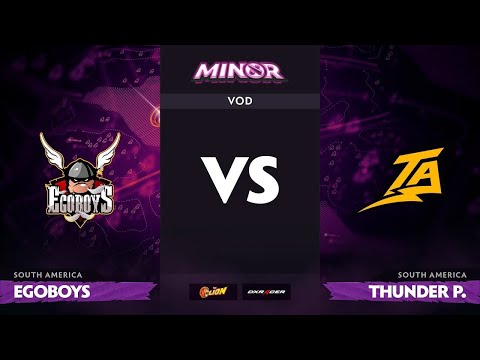 The Internationnal 2019 Live | EGOBOYS vs THUNDER PREDATOR