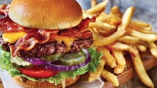 Lets COOK! BEST GARLIC TURKEY BURGERS & PARMESAN FRIES