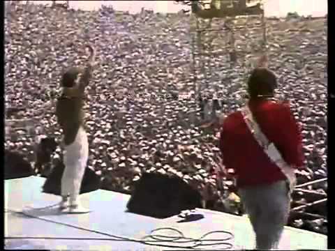 LIVE Aid technical problem   Simple Minds   BBC 1985