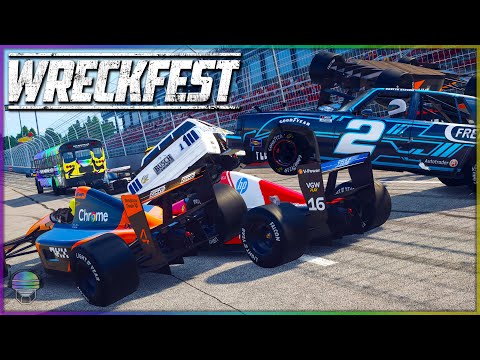 TALLADEGA F1 vs. NASCAR MADNESS! | Wreckfest