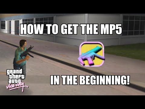 GTA Vice City: How to get the MP5 (infinite) AS EARLY AS POSSIBLE (NO CHEATS) - WORKS ON OTHER GUNS