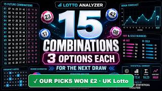 Thunderball, Lotto 6/49, US Powerball, UK Lotto — Lottery Analysis & Picks | LottoAnalyzer