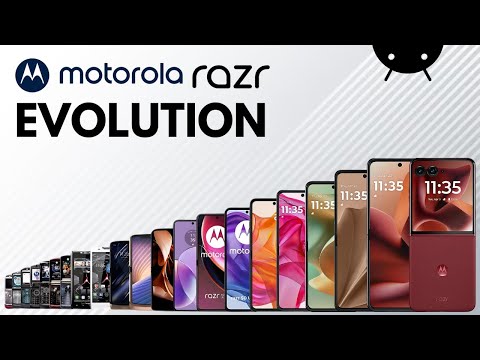 Evolution of Motorola Razr | History of Moto Razr