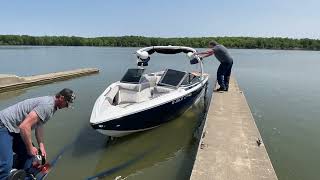 2014 Tigé Z3 Wake Boat Launch