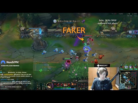Nemesis And Faker 1vs1 in Korean SoloQ