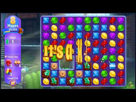 Willy Wonkas Sweet Adventure Level 233 - NO BOOSTERS 🍫 | SKILLGAMING ✔️