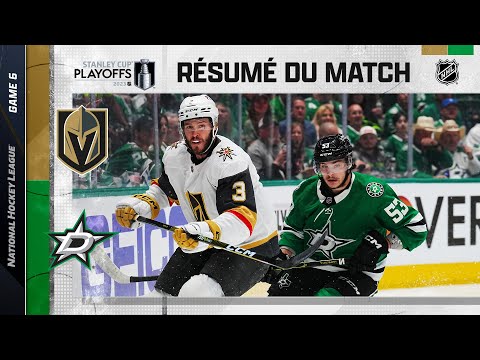 Faits saillants, match no 6, Golden Knights vs Stars