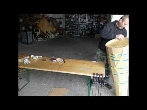 Pappmache Vase Teil 4  Der Anfang vom Ende....