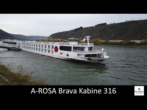 A-ROSA Brava Kabine mit französischem Balkon (316)