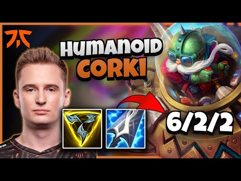 FNC Humanoid Corki vs LeBlanc | 14.13