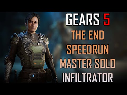 Gears 5 Master Solo Escape - The End Speedrun (Infiltrator)