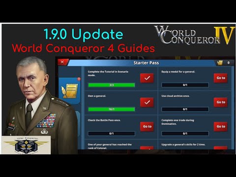 World Conqueror 4 (WC4) Guide: Update 1.9.0 Review