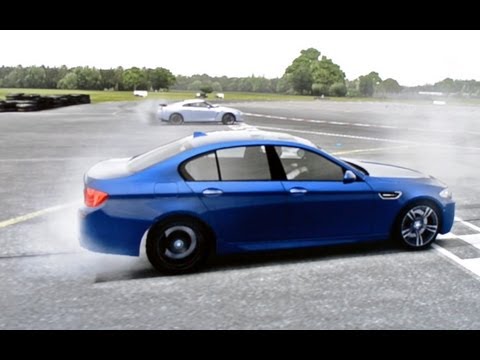 Thumbnail for BMW M5 vs Nissan GT-R by Nissan GT-R, BMW, Nissan, BMW M5