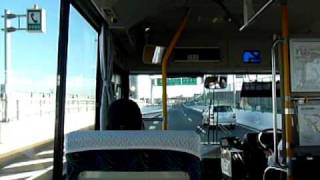 preview picture of video 'The NAGOYO AIRPORT shuttle bus @ NAGOYA City , Japan'