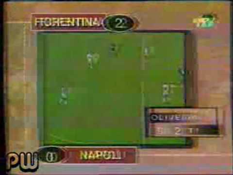 Fiorentina - Napoli 3-0 stagione 1996-1997