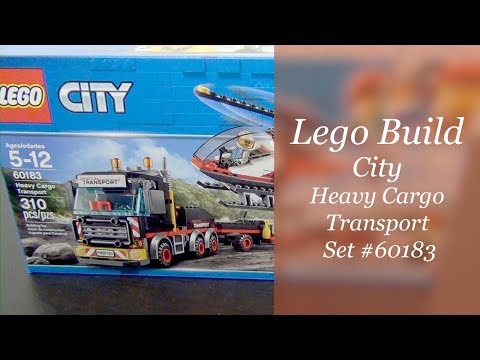 LEGO City Build - Heavy Cargo Transport Set #60183