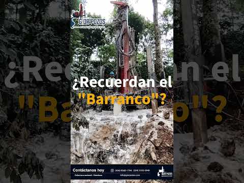 Perforando pozo en Concepción Del Norte, Santa Bárbara