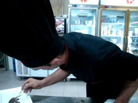 Executive Chef Hamid Hosseini (Chocolate Dessert)