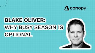Why Blake Oliver Thinks Your Tax Season Burnout Is Self-Inflicted