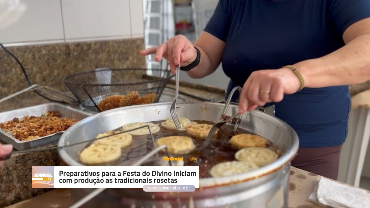 Preparativos para a Festa do Divino iniciam com produção intensa das tradicionais rosetas