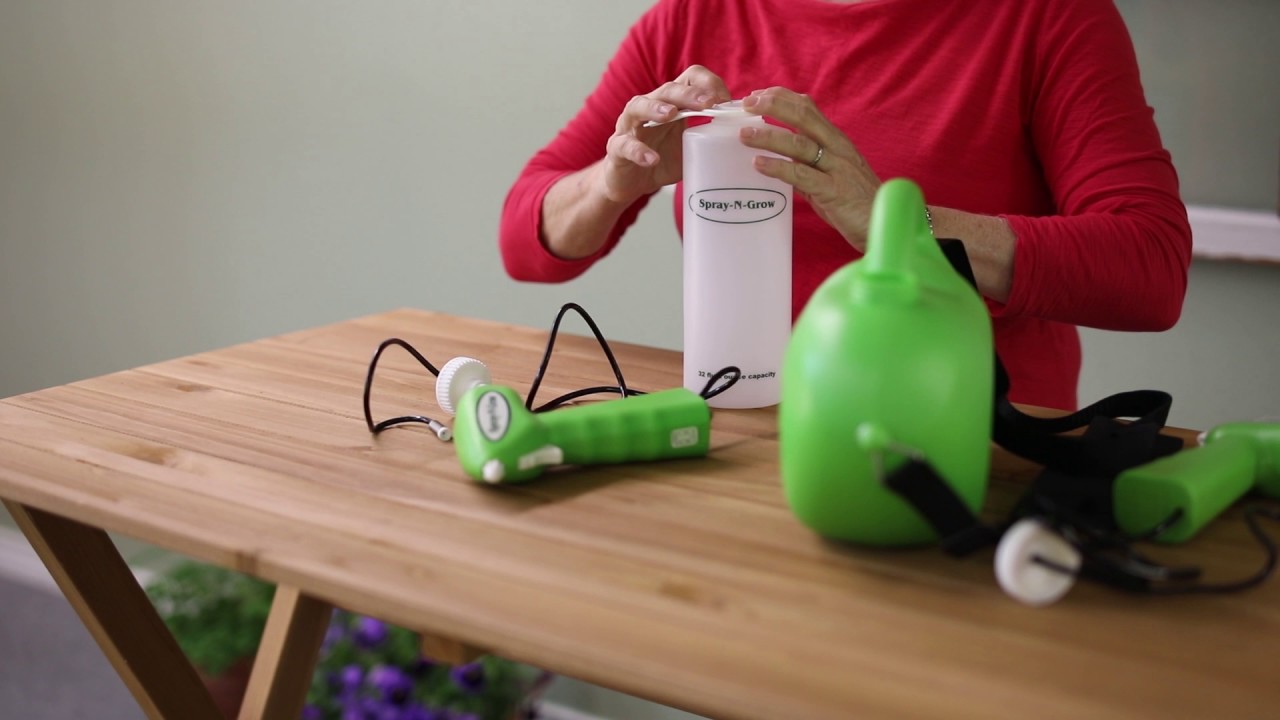 How to Assemble One Gallon and 32 oz Pistol Power Sprayer