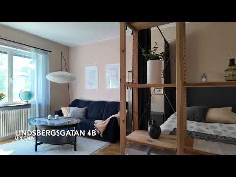 Lindsbergsgatan 4B - 1:a · 41m2 - Sommarro : Via Notar mäklare Uppsala